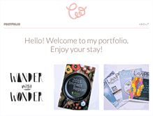 Tablet Screenshot of carmenwu.com